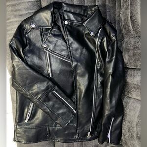 SHEIN leather jacket